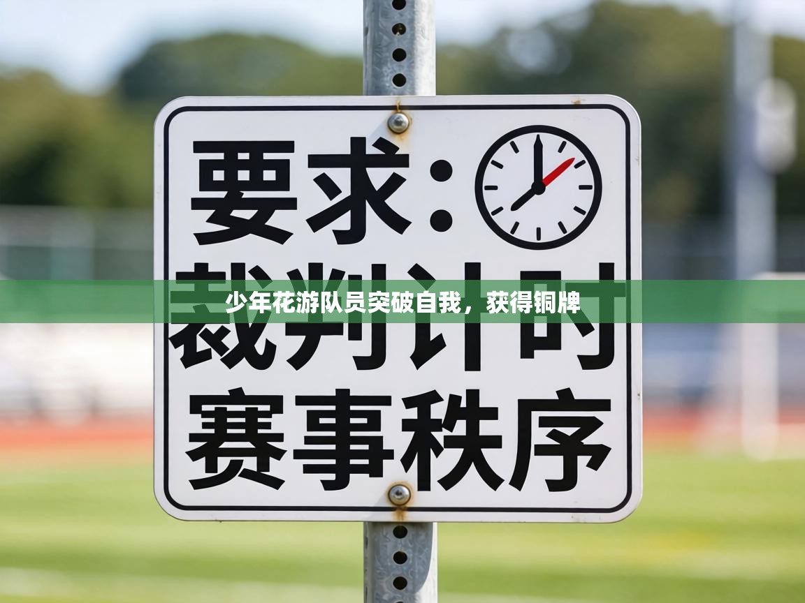 少年花游队员突破自我,获得铜牌 第2张