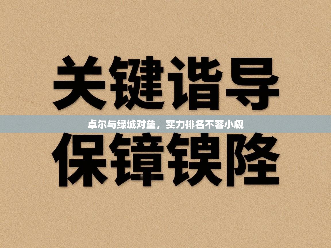 卓尔与绿城对垒，实力排名不容小觑  第1张